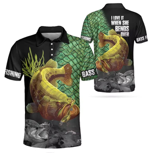 เสื้อโปโลผู้ชายปักโลโก้ตามสั่ง สำหรับกิจกรรมกลางแจ้ง เดินป่า ตกปลา มีกระเป๋าซิป 2 ช่อง ราคาขายส่ง OEM - Product Image 5