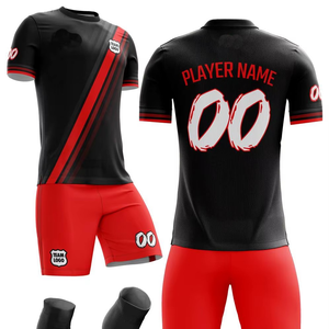 ชุดเสื้อฟุตบอลของผู้ชายชุดเสื้อฟุตบอลชุดเต็มชุดเดอฟุตบอลออกแบบได้ตามต้องการ - Product Image 3