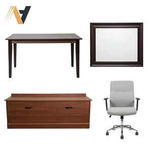 Juego de Muebles para Dormitorio de Hotel, Madera Maciza y MDF, para Proyectos de Hoteles Económicos Super 8, con Servicio OEM Personalizado - Product Image 3