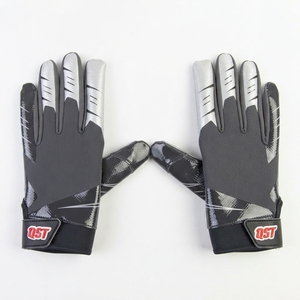 Youth Adult Football Gloves Custom Logo football receiver training gloves full finger Lightweight Breathable Sports Equipment - Product Image 1