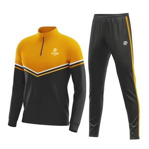 Conjunto Deportivo de Invierno para Hombre, Estilo Retro, de Alta Calidad, con Camiseta de Fútbol y Pantalones, Personalizable con Nombre y Logotipo - Product Image 1