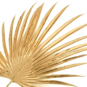 Boucles de serviette en métal classiques dorées avec motif de plumes pour les banquets de fête, les mariages, les anniversaires, les baby showers - Product Image 3