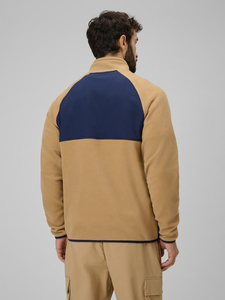 Veste polaire pour homme à col montant et fermeture éclair intégrale, design classique, haute qualité, 100% coton, veste polaire d'hiver chaude et décontractée - Product Image 4