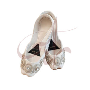 Nuevo Lanzamiento, Khussa para Mujer, Calzado de Moda de Primera Calidad, Estampado, Antideslizante, de Gamuza y Terciopelo - Product Image 3