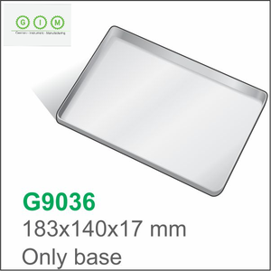 Bandeja de esterilización de aluminio G9037 para conjunto de instrumentos quirúrgicos de acero con marcos de inserción y base - Product Image 6