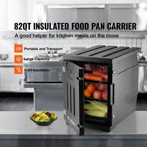 Contenitore Termico per Alimenti a Caricamento Frontale da 82 Qt in LLDPE con Doppia Chiusura a Fibbia per Catering - Product Image 2
