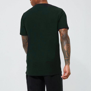 เสื้อยืดคอตตอนทรงบ็อกซี่ ยูนิเซ็กส์ ผ้าเฟรนช์เทอร์รี่ แขนเสื้อแบบดรอปโชว์เดอร์ ทรงโอเวอร์ไซส์ เสื้อยืดผู้ชาย - Product Image 2