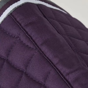 Tapis de selle équestre en cuir les plus vendus avec doublure en tissu, haute qualité, personnalisables, prix bas, fabriqués en usine au Pakistan - Product Image 2