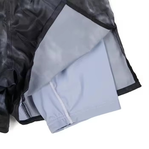 <span class=keywords><strong>Pantaloncini</strong></span> Casual da Uomo in Poliestere di Alta Qualità, Ultimi Modelli Tecnici in Rete Traspirante con Cerniera Decorativa - Product Image 3