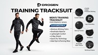 Ensemble de collants décontractés tendance pour hommes, coupe-vent, respirant, séchage rapide, protection UV, imprimé par transfert thermique, extensible dans quatre directions