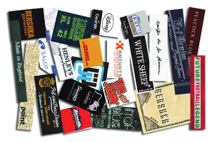White Rectangle Canvas <b>Sew</b>-<b>On</b> <b>Patches</b> for Cloth Use - Product Image 2
