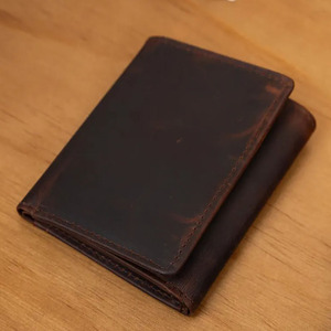 Portefeuille homme en cuir véritable de haute qualité, design sécurisé, fournisseur en gros, logo personnalisé, OEM à prix raisonnable - Product Image 5