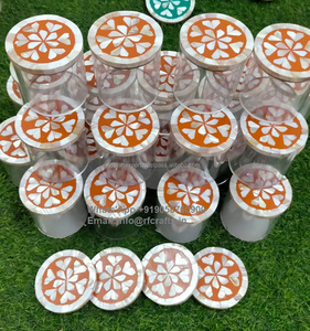 Round Shape Pastry Biscuit Dessert Transparent Container New Design Clear Sweet <b>Box</b> with Mother of Pearl Lid for Food Storage - Product Image 2