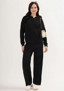 Conjunto de suéter y pantalón de invierno de moda premium para el día a día, estilo de diseñador, conjunto de suéter acanalado a precio de mayoreo por exportador - Product Image 4