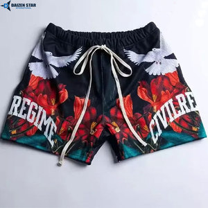 Pantalones Cortos Deportivos de Malla Atlética para Hombre y Mujer, Ligeros, para Gimnasio, Correr, Entrenamiento, Impresión por Sublimación, Secado Rápido, Transpirables - Product Image 4