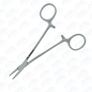 Porte-aiguille marron en acier inoxydable de haute qualité, lisse et droit, instruments chirurgicaux - Product Image 4