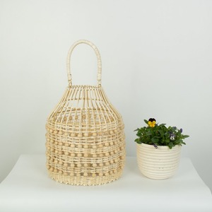 Lanternes en rotin naturel et en bambou, porte-bougies tissés pour la maison, le jardin, la décoration bohème, lampe de table, lanterne en osier - Product Image 3