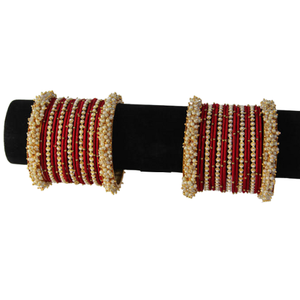 Women Traditional Bohemian Stainless Steel <b>Bangle</b> Set Wedding Fashion Designed for Premium Appearance Wholesale Export Bulk - Product Image 3