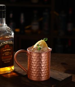 Heavy Duty Copper Mule <b>Mug</b> with Copper Handle Traditional Hand Hammered <b>Mug</b> for Cocktails Mocktails and Party Serving - Product Image 6