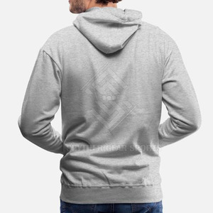 Sudadera con Capucha para Hombre, Estilo Único, con Pedrería, Mezcla de Algodón y Felpa, para Invierno, con Colores y Logotipo Personalizables - Product Image 4
