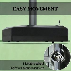 Base e Supporto per Ombrellone da Patio, Solo Base per Terrazza, Ideale per il Tuo Spazio Esterno - Product Image 3