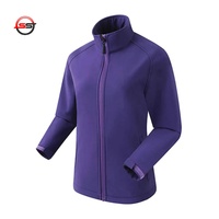 Veste softshell pour femme avec logo personnalisé imprimé, résistante au vent, confortable, vêtement décontracté, veste d'hiver pour femme, meilleure qualité