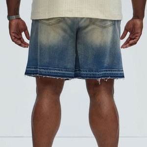 Pantalones Cortos de Mezclilla para Hombre, Cómodos y Juveniles, con Logotipo Personalizado, Casuales, de Alta Calidad, Simples, de Algodón - Product Image 6