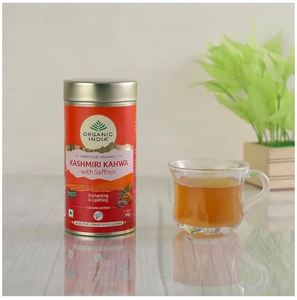 Kahwa du Cachemire Bio avec Safran 100 g en boîte - Product Image 2