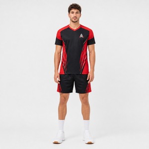 Premium Quality Solid Color <b>Men</b> Volleyball Uniform Breathable Sports Wear Low MOQ In Stock Volleyball Uniform Hot Selling - Product Image 1