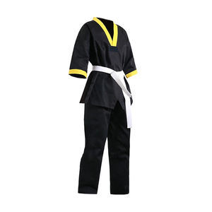 Uniformes de Taekwondo de Manga Larga, Diseño Personalizado, Elásticos, Transpirables y Ligeros, Ropa de Artes Marciales, Servicio OEM - Product Image 2