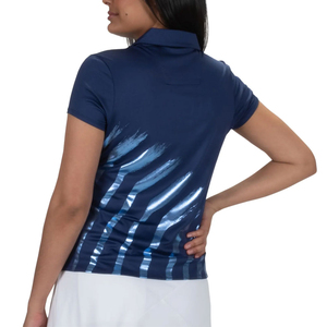 Polo de golf décontracté à manches courtes pour la gym, le fitness et la course à pied, sublimation, pour filles et femmes, en vente - Product Image 2