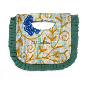 Highest Selling Latest Design Magnetic Closure Cotton Kantha Clutch <b>Bag</b> for Women Available Wholesale Price for Exhibition - Product Image 1