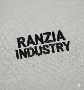 Sudadera con capucha de algodón para hombre con cremallera, estilo desgastado y bordado, de Ranzia Industry Factory, venta al por mayor, fabricante - Product Image 5