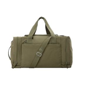 <b>Duffel</b> <b>Bag</b> 20L Zipper Closure Durable Casual Soft Handle Adjustable Strap Canvas <b>Waterproof</b> Breathable Polyester Lining Travel - Product Image 1