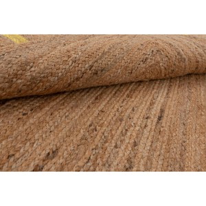 High End Natural Jute Rectangle Area Rug Braided Farmhouse Style Flat Pile Eco Friendly Spot Clean Living Room Decor - Product Image 2