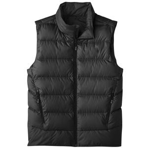 Chaqueta de invierno acolchada de nailon impermeable de estilo informal para hombre con chalecos cálidos de burbujas gruesas, abrigo transpirable para exteriores, opciones OEM - Product Image 3