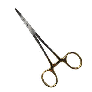 Instrumentos Quirúrgicos, Pinzas Kelly 5/12 14cm Curvas y Rectas, Acero Inoxidable Manual, Aprobadas por CE, Grado A+, Uso Hospitalario - Product Image 5