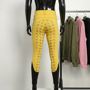 Culottes d'équitation personnalisées de haute qualité pour femmes, leggings d'équitation légers, jodhpurs imprimés pour sports équestres avec ceinture - Product Image 4