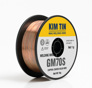 Fil de soudage MIG AWS ER70S6 recouvert de cuivre, directement de l'usine, économique, certifié NK, tailles 1,2-1,6 mm sur bobines en plastique de 15 kg - Product Image 4