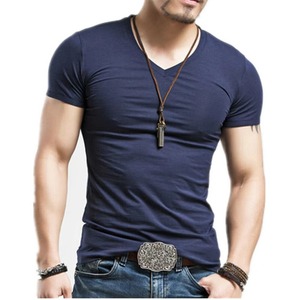 เสื้อยืดคอกลมผู้ชาย โพลีเอสเตอร์ 100% แบบใหม่ สไตล์วินเทจ ทรงเข้ารูป ยาวพิเศษ  ไซส์ใหญ่  ป้องกันขนร่วง  รับสั่งทำได้ - Product Image 5