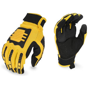 Gants de travail tactiques résistants aux chocs TRP, durables, antidérapants, avec protection des articulations en TPR, pour travaux industriels - Product Image 1