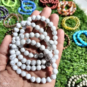 8mm magnifiques pierres semi-précieuses perles rondes énergie cristal Reiki guérison élastique Bracelet extensible pour femmes hommes cadeaux - Product Image 3