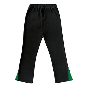 <b>Men</b> Flare <b>Trousers</b> Stylish Wide Leg Pants for Casual Streetwear Fashion Comfortable Fit Wholesale Clothing Supplier - Product Image 2