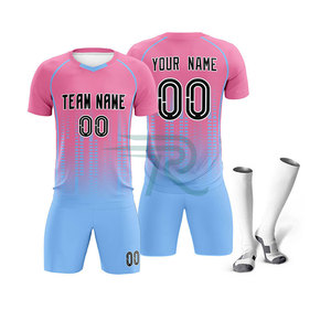 Maillot de football personnalisé de style OEM, dernière collection, qualité supérieure, pour hommes, tenue d'entraînement de club, short de sublimation 100 % polyester, uniforme d'équipe - Product Image 1