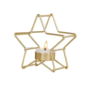 Elegant Tabletop Metal <b>Candle</b> Holder for Wedding Decor Romantic <b>Dinner</b> and Home Decoration Available at Factory Price - Product Image 1