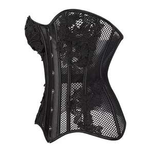 Corsets Vintage pour Femmes, Sexy, Sculptants, Respirants, Modernes, en Brocart, pour Grandes Tailles - Product Image 6