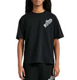 Camiseta de Algodón Negra Personalizada 100% Algodón para Hombre, Manga Corta, Cuello Redondo, Casual, con Logotipo Estampado en la Manga Izquierda, Corte Regular - Product Image 3