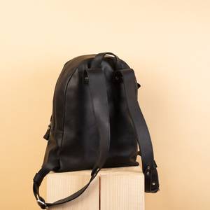 Mochila Retro de Cuero Impermeable Antirrobo para Portátil, Bolsa de Viaje de Cuero Genuino para Viajeros LBP-0308 - Product Image 3