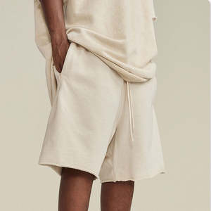 Custom Logo Lace Athletic Workout Running Shorts Double <b>Layer</b> Quick Dry Breathable Eco-Friendly Solid Anti-Wrinkle Men's Cotton - Product Image 3