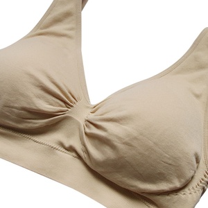 OEM Plus Size Women's Bra Can Be Adjusted With Smooth Fabric Without Rims and High Quality Gathered Underwear - Product Image 5